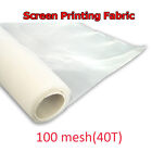 Screen Printing Supplies 1 3 w x1 Yard 100 M  40t  Screen Fabric Silk Fabric New