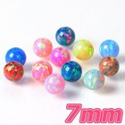 Kyoto Opal 7mm Double-hole Beads  ko 