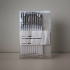 Gordon Brush 906501 Delrin Applicator Stainless Steel Brush 1 4 X 5 1 4 Set 12