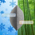 Molclcuy Memory Foam Pillows Set Of 2 - Adjustable  Cooling  Washable