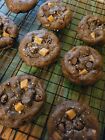 Gluten Free Salted Caramel Chocolate Chip Cookies - Homemade - One Dozen