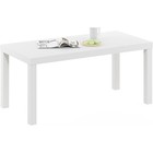 Modern Thick Frame Coffee Table Durable Composite Wood Living Room Furniture New