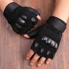 Tactical Fingerless Gloves For Men   Military Combat Shooting Half-finger Gloves