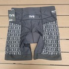 Tyr Men s 7  Competitor Tri Triathlon Padded Shorts Competitor Size  L New