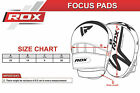 Boxing Gloves Focus Mitts Rdx  Muay Thai Boxing Pads  Mma Kickboxing  Focus Pads