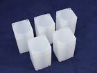 5 Square Coin Tubes For Silver   Copper 1oz Round Medallions 39mm Diameter