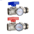 Ss304 Floor Heating Manifold With Flowmeter Water Collector Fittings 16x2 0 Dn25