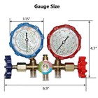 R410a R22 Manifold Gauge Set Ac A c 5ft Color Hose Air Conditioner Hvac 59   New
