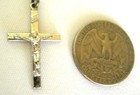 Old Bojar Sterling Silver 925 Beaded Crucifix Cross Rosary