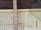 Vtg Family Tree Genealogy Wall Chart Paper Poster 18x24 Blank For 6 Generations