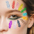 Body Glitter Face Glitter Makeup Festival Glitter  20 Colors Face And Body Glitt