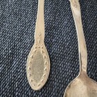 Vintage Single Piece Alvin Patent 6 75    Silverplate Spoon 4 Piece Set