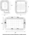 Magnetic Embroidery Hoop Set For Brother Se700 Se600 Pe545 Pe535 Se725 Se625 Pe5