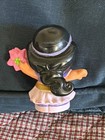Rare Fisher Price Little People Disney Princess Jasmine Purple Outfit pink Flowe