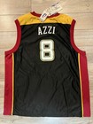 Detroit Shock Jen Jennifer Azzi Wnba Champion Basketball Jersey Large L New