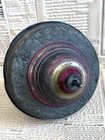 Vintage Metal Tin Spinning Top