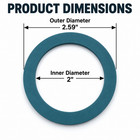 4pc Replacement O Ring For Oster Blenders Rubber Sealing Gaskets Compatible