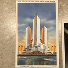 1933-34 Chicago World   s Fair Postcards Lot Of 4 Exhibits  Towers  Thermometer