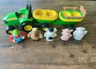 John Deere Old Macdonald Push Tractor With Farmer And Animals Musical Works