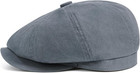 Men s Newsboy Gatsby Hat Cotton Vintage Flat Ivy Cabbie Cap