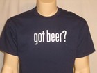 Got Beer  Drinking Keg Party Beer Pong T Shirt Mens Size Large Nos