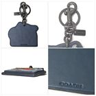 Nwt Coach California Bag Charm Key Ring  california  F35483 Cornflower Color