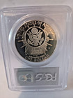 1991-s Mount Rushmore Silver Dollar Pcgs Pr69dcam Proof 90  Silver Commem