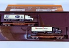 Marklin Mini-club Z-scale 82340 Us Flat Car Set With Trucks