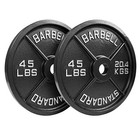 Steel Olympic 265lb Set - 4x 45lb  2x 25lb  10lb  5lb   2 5lb Weight Plates