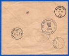 Britihs Falkland To Canada  Air Mail Registered Cover  1966  Vf