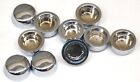 Hex Head Bolt Nut Cover Dome For 3 8  Wrench Or Socket Chrome Plastic Set Of 10