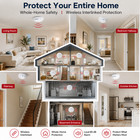X-sense Sc01-w Wireless Interlinked Combo Smoke   Carbon Monoxide Alarm - 6-pack
