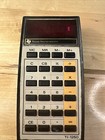 Vintage Texas Instruments   Electronic Calculator Ti-1250 Red Led Display   1975