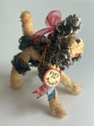 Vtg Large Loop Chenille Pipe Cleaner  fifi The Poodle  Dog  Figure  4 h X 3 5 l