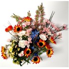  video  Huge Bulk Lot approx  150 Artificial Flowers Decor Bridal Holiday Craft