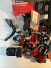 Lot Of Assorted Bicycle Parts - Chains  Brakes  Pedals  Tubes  Lights And More 