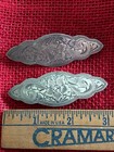 Sterling Vintage Halter Bridle Conchos Matching Set Of 2 Ships For Free