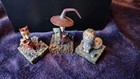 Lock  Shock  And Barrel Figurines - Rare - Disney - Nightmare Before Christmas