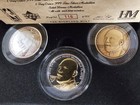 Michael Jordan Highland Mint 3 Coin Proof Set 999 Silver Round  500