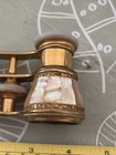 Antique French Lemaire Fabt  Mother-of-pearl W gold Opera Glasses Early 1900 s