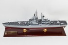 Uss Mississippi Cgn-40 Model  24-inch  Navy  Mahogany  Virginia Class