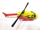 Vintage 1989 Search And Rescue Helicopter Propper Chopper Yellow Diecast Toy