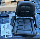 Black Talon Universal Folding Bucket Seat With Armrests  Black  Model  355000bk