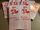 Vtg Nos Fresh Popcorn Box Delicious Crisp delicious Nutritious-movie Theater-6pc