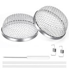 Rv Furnace Vent Screen  2 Pack Flying Insect Screen 2 8  D    1 3  H - 2 Pack