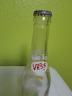 Rare Vintage Antique Soda Pop Glass Bottle Vess King Size Fruit Punch With Cap