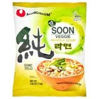 Nongshim Soon Veggie Savory Vegan Ramyun Ramen Noodle Soup Pack  3 95oz X 10 Ct