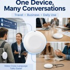 Smart Wearable Translator  Supports 165 Languages Real Time Translation  Port   