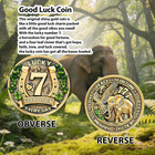 Lucky Charms Good Luck Coin For Lottery Scratcher  Small  Copper Color