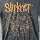 Vintage Y2k Slipknot Band T Shirt Women   s Medium Summers Last Stand Tour Black